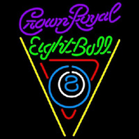 Crown Royal Eightball Billiards Pool Beer Sign Neon Sign