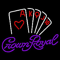Crown Royal Poker Series Beer Sign Neon Sign