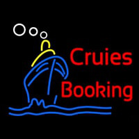 Cruise Booking Neon Sign