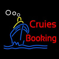 Cruise Booking Neon Sign