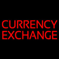 Currency E change Neon Sign