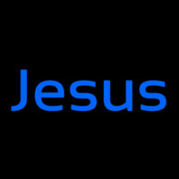 Cursive Jesus Neon Sign