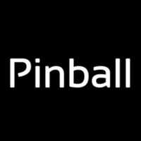 Cursive Letter Pinball 1 Neon Sign