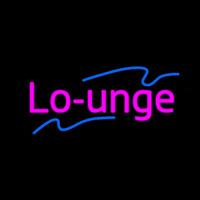 Cursive Lounge Neon Sign