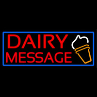 Custom Dairy On Logo Neon Sign