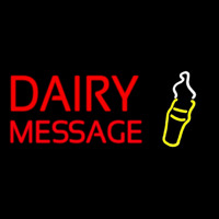 Custom Dairy With Logo Neon Sign