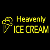 Custom Heavenly Ice Cream Cone Neon Sign