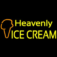Custom Heavenly Ice Cream Cone Neon Sign