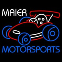 Custom Maier Motorspots Go Kart Neon Sign