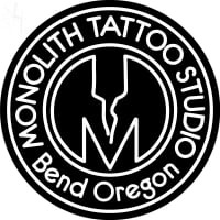 Custom Monolith Tattoo Studio Logo 3 Neon Sign