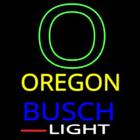 Custom Oregon Wings With Busch Light Real Neon Glass Tube Neon Sign