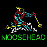 Custom Steamboat Moosehead Beer Neon Sign