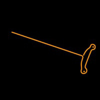 Cymbal Stand Neon Sign