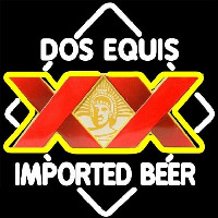 DOS Equis Imported Beer Sign Neon Sign