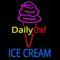 Dairy Chef Ice Cream Neon Sign