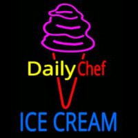 Dairy Chef Ice Cream Neon Sign