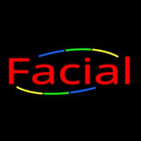 Deco Style Facial Neon Sign