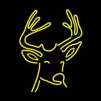 Deer Logo Neon Sign