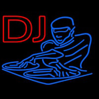 Dj Disc Jockey Disco Music 2 Neon Sign