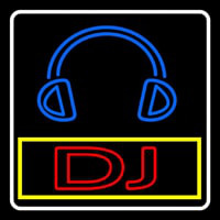 Dj With Logo Neon Sign