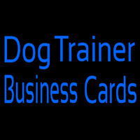 Dog Trainer 1 Neon Sign