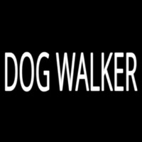 Dog Walker 1 Neon Sign