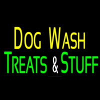 Dog Wash Treat And Stuff 2 Neon Sign