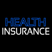 Double Stroke Health Insurance Neon Sign