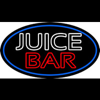 Double Stroke Juice Bar With Grapes Neon Sign