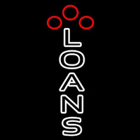 Double Stroke Loans Neon Sign