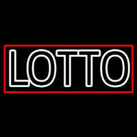 Double Stroke Lotto Neon Sign