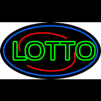 Double Stroke Lotto Neon Sign