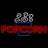 Double Stroke Popcorn Neon Sign