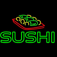 Double Stroke Sushi Neon Sign