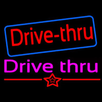 Drive Thru Neon Sign