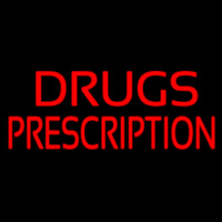Drugs Prescription Neon Sign