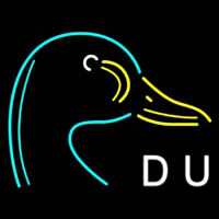 Duck Logo Neon Sign
