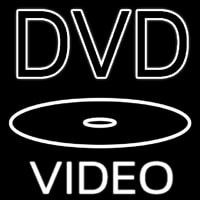 Dvd Video Dics Neon Sign