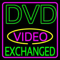 Dvd Video E changed 2 Neon Sign