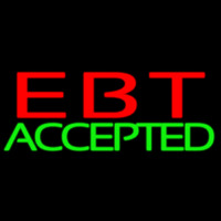 Ebt Accepted Neon Sign