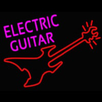 Electric Guitar Neon Sign