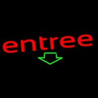 Entree Neon Sign