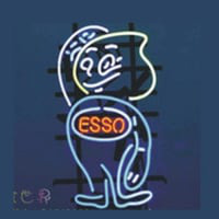 Esso Oil Neon Sign