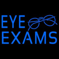 Eye E ams With Glass Logo Neon Sign