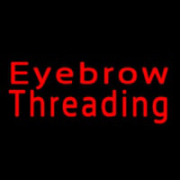 Eyebrow Threading Neon Sign