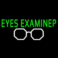 Eyes E amined Neon Sign