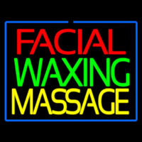 Facial Wa ing Massage Neon Sign