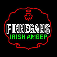 Finnegans Green Logo Beer Sign Neon Sign