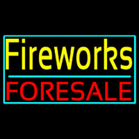 Fireworks For Sale 2 Neon Sign