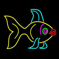 Fish With Lips Neon Sign